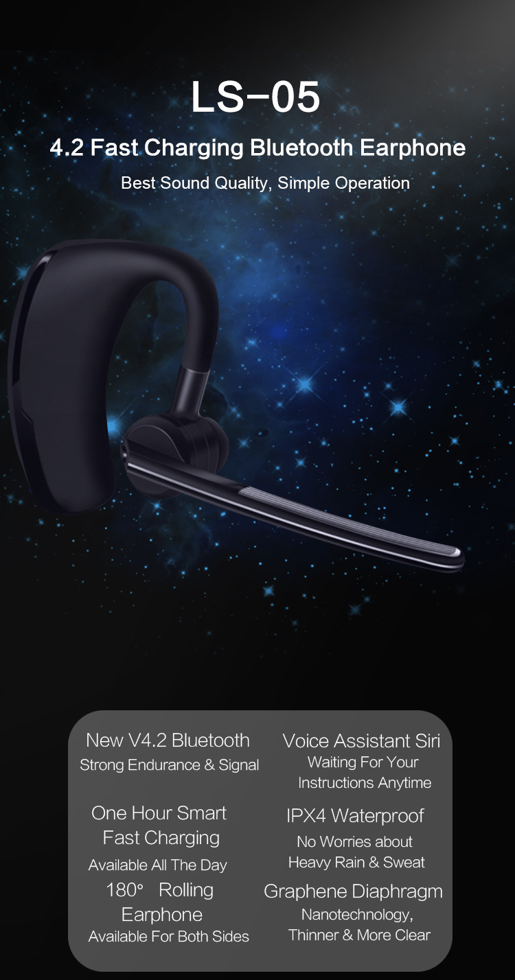 Logic Sky Ls-05 Bluetooth Headset Earbuds