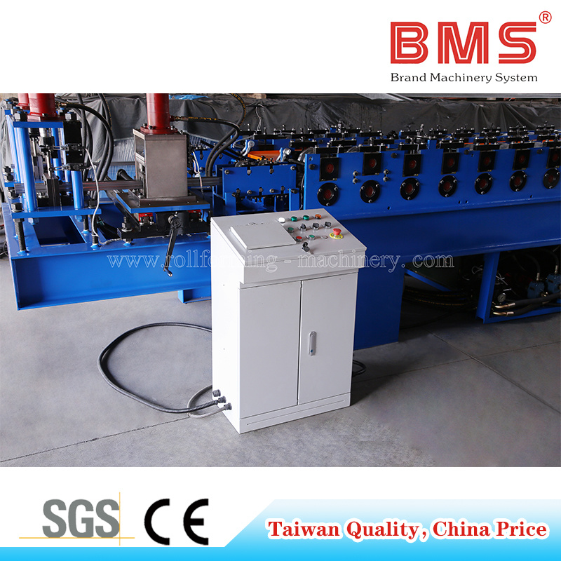 Dual Solar Panel Bracket Roll Forming Machine with PLC Control