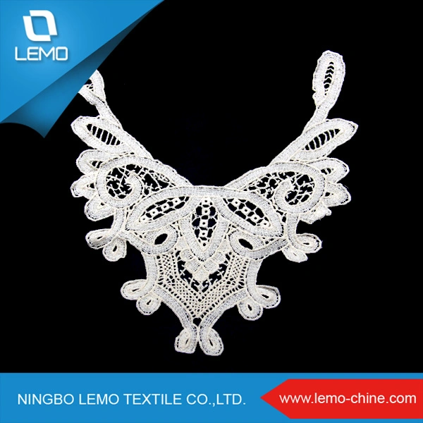 Cotton Embroidery Collar Lace as Garment Accessory