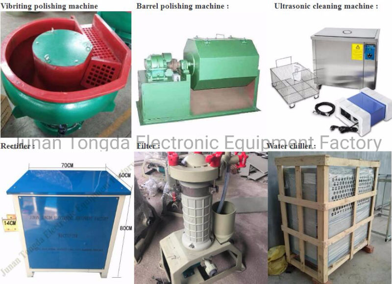 Full-Automatic Electroplating Machine with PLC System for Matel Plating