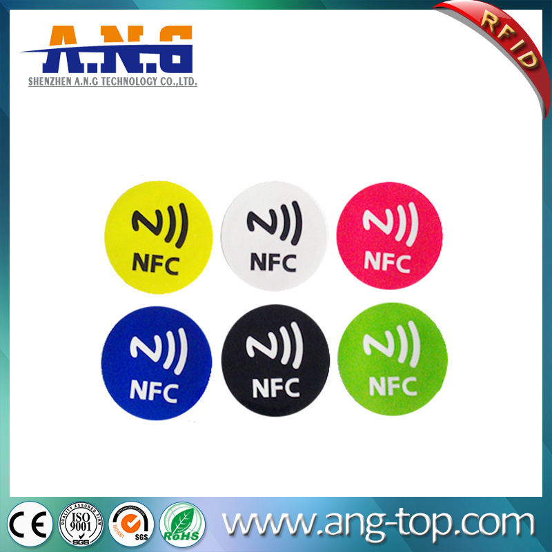 Full Color Wireless Programming RFID Tags Ultralight Customized Free NFC Tag