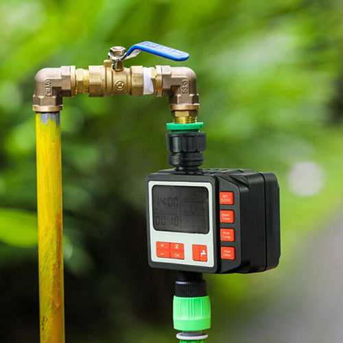 LCD Screen Sprinkler Controller Auto Drain Irrigation Electronic Water Timer