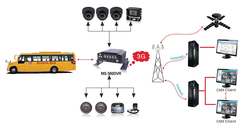 Mobile DVR Video Recording Security System