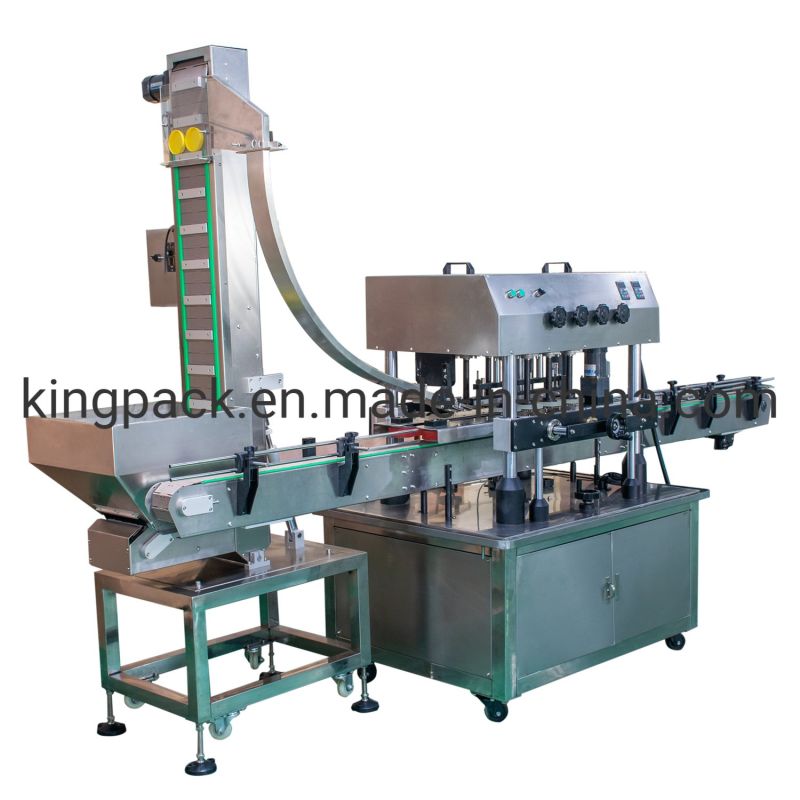 Automatic High Quality High Speed Capping Machine for Nuts Screw Cap Twist Cap Chocolate Bottle Cap Capping Machine Labeling Machine Packing Machine