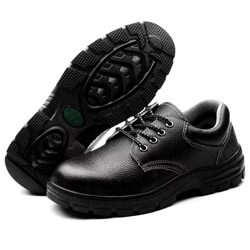 Leather Safety Industrial Safety Shoes Industrial Steel Toes Safety Shoes