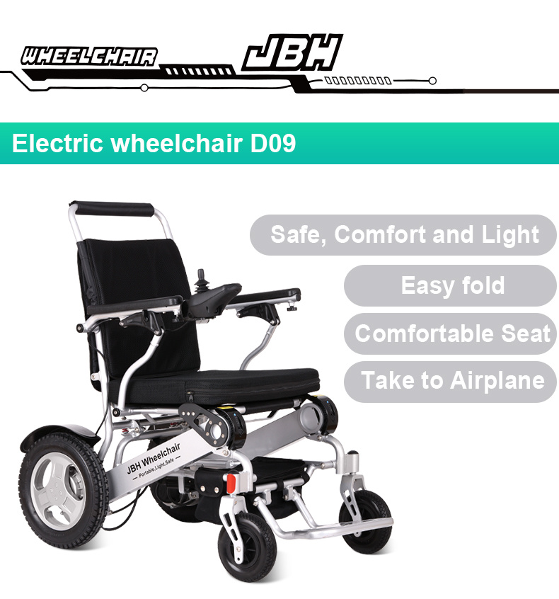 Folding Power Battery Operated Mobility Wheelchair