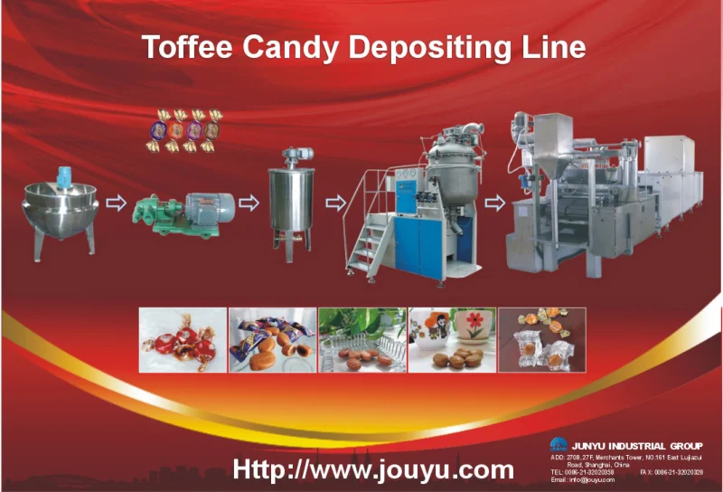 PLC Control Toffee Processing Line