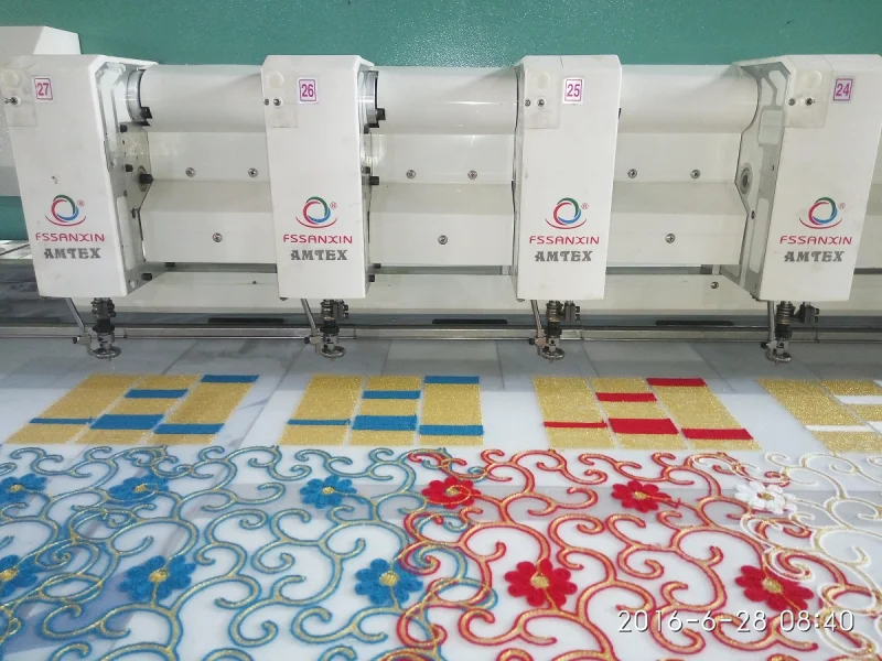 Chenille/Chain Stitch Computerized Embroidery Machine with Sewing Machine