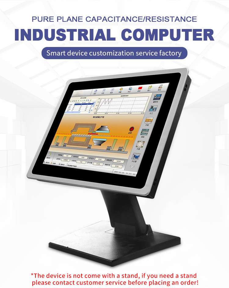 23.6 Inch Touch Type Manufacturer HMI COM USB I3 4th Industrial Monitor Industrial Controller Industrial Panel PC