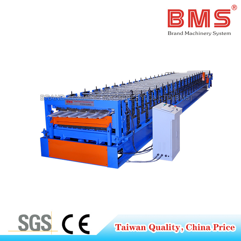Auto Double Layer Roll Forming Machine/Making Machine with PLC System