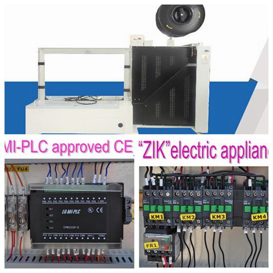 PLC Control Low Table Automatic Strapping Machine (MH-101B)