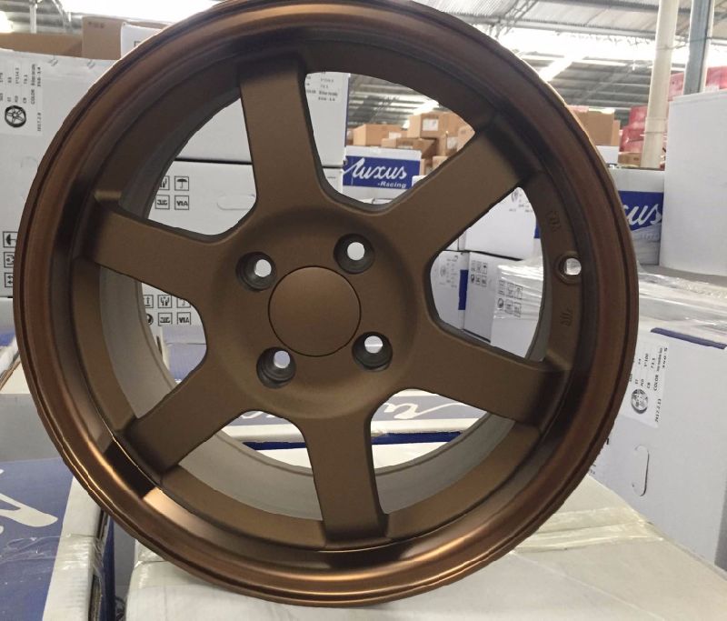 15inch 17inch 6spokes Bronze Wheel Rim Tuner