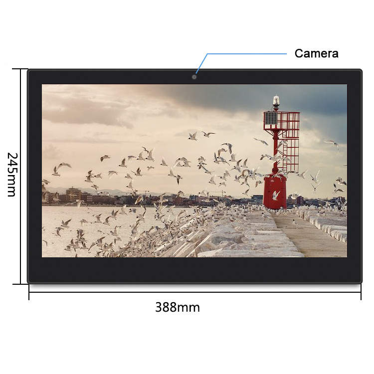 15.6 Inch Tablet Interactive Advertising Touch Screen Display HMI Digital Signage