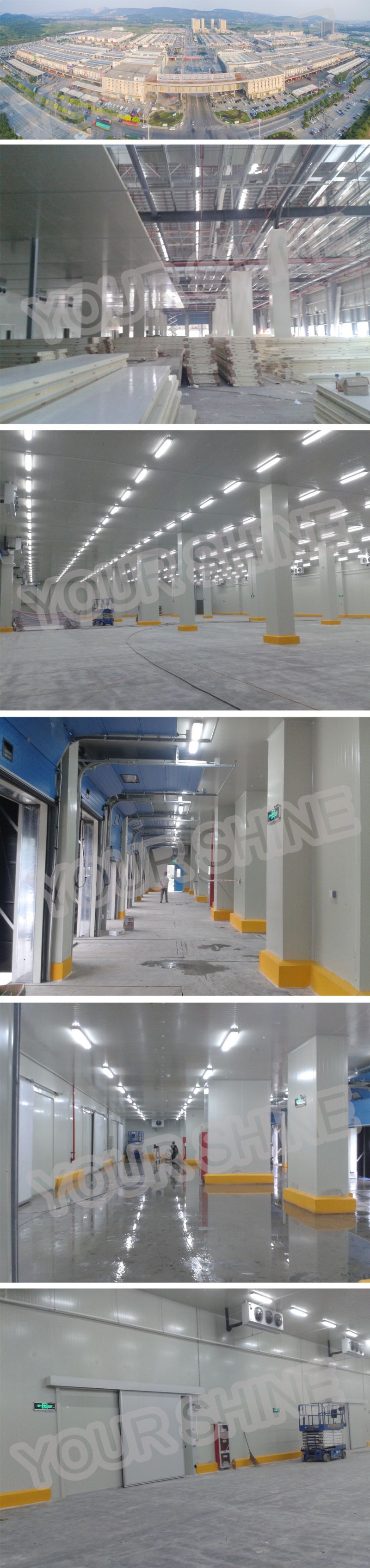 PU Panel for Cold Room, Cold Room Panel, Cold Room Sandwich Panel Supermarket Cold Room