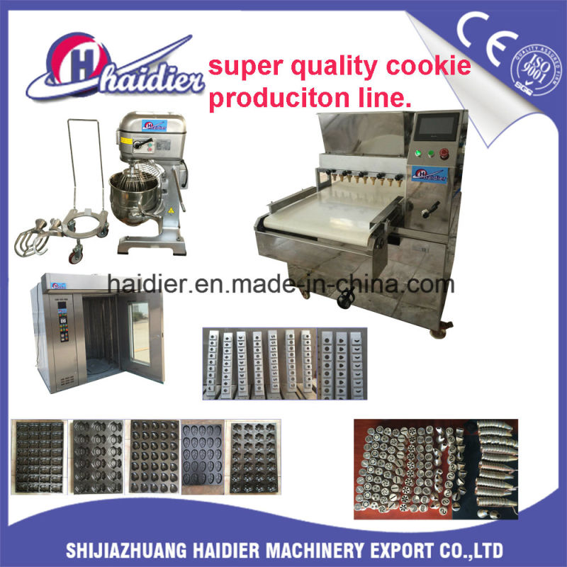PLC Controller Biscuit Machine Automatic Cookies Machine with Super Quality
