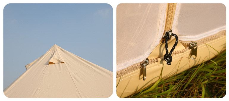 High Quality Tipi Teepee Festival Bell Tent