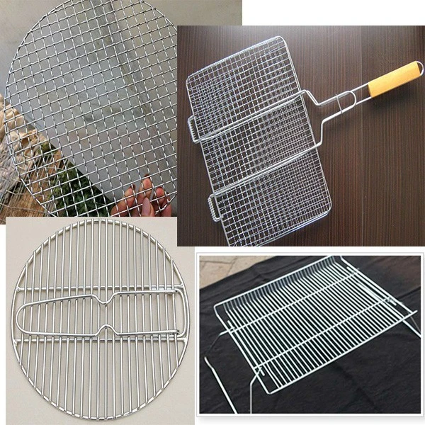 Roasting Stainless Steel Barbecue BBQ Grill Wire Mesh