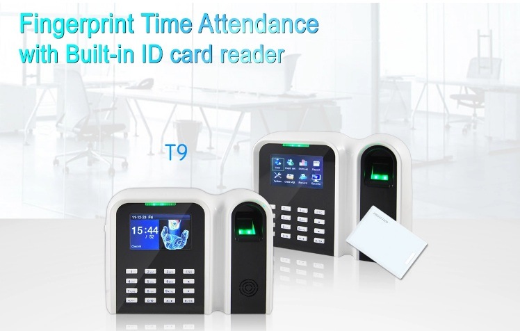 Innovation Biometric Fingerprint Time Clock Terminal with USB and TCP/IP (T9)