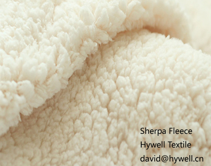 100% Polyester Chepa Price Sherpa Fleece Fabric
