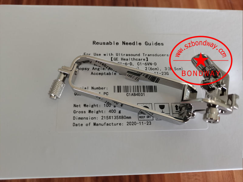 Siemens Biopsy Needle Guide Bracket for Linear Transducer 18L6HD, Biopsy Needle Bracket, Siemens Ultrasonic Probe