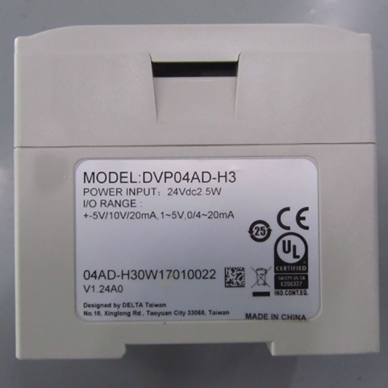 Delta PLC Module Dvp04ad-H3 Analog Input Model PLC