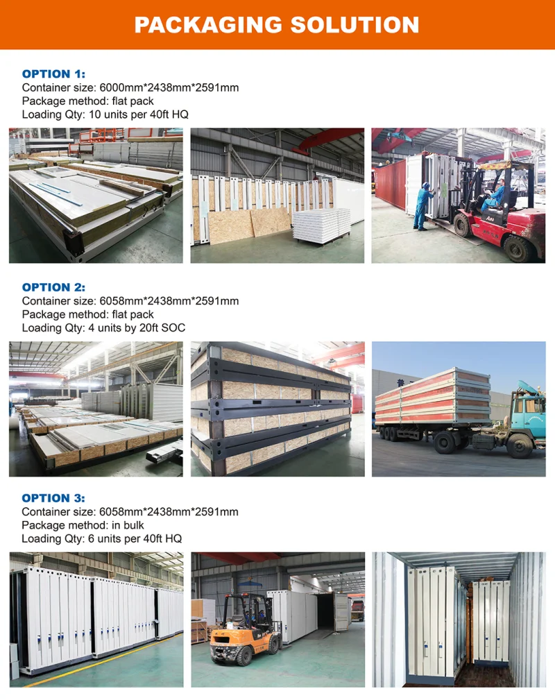 China Manufacture Container House for Prefab Office