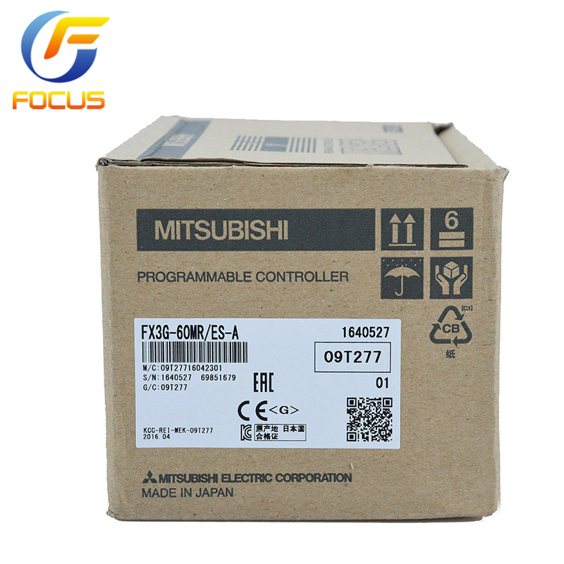 Mitsubiushi Controllers Logical Programmable Fx3g-60mr/Es-a PLC