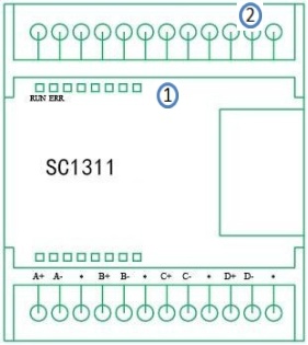 PCS1200 PLC 4 Channel Thermocouple Input Module Programmable Logic Controller