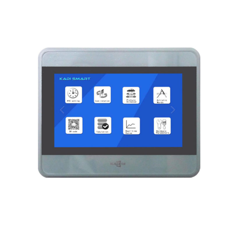 7 Inch 800*480 Intelligent Series Resistive Touchscreen HMI LCD Display with Enclosure