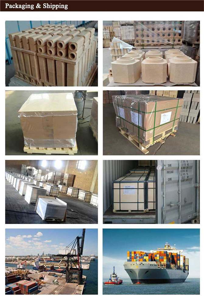 China Supply Zibo Hitech Refractory Material for Boilers Alumina Lining Brick