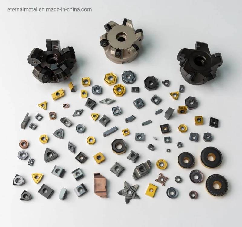 CNC Metal Cutting Indexable Face Milling Inserts