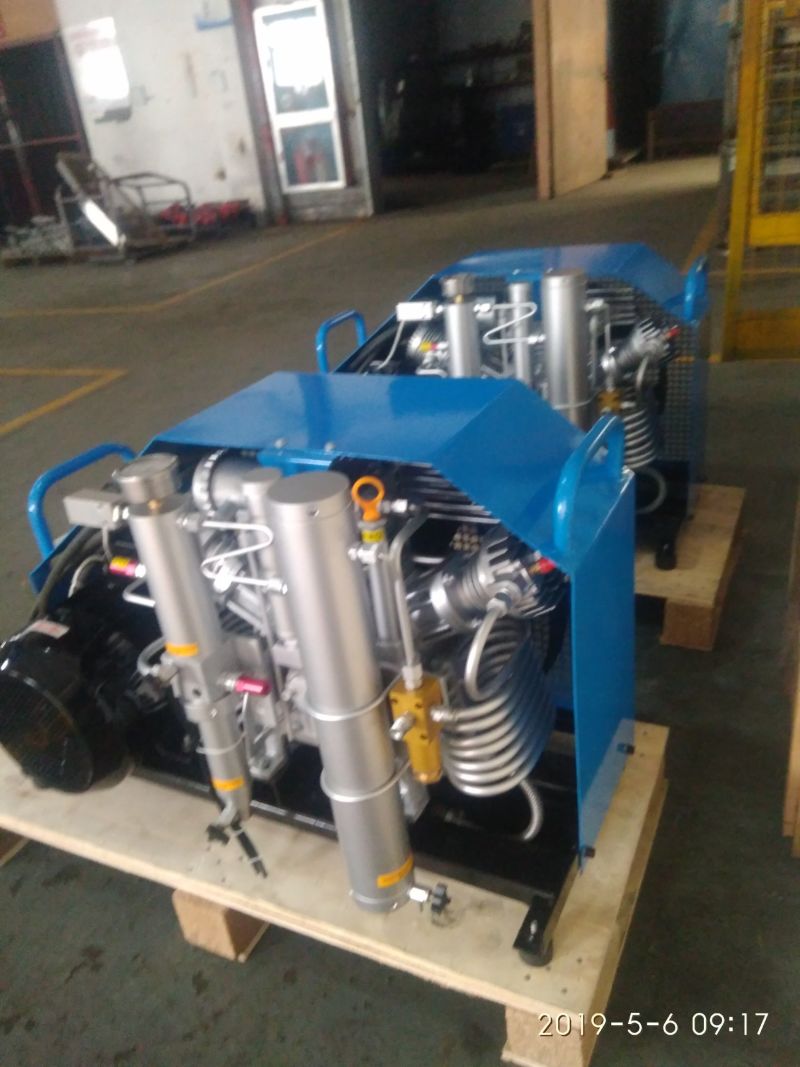 PLC Control System 4kw 200L High Pressure Air Compressor Bw200p