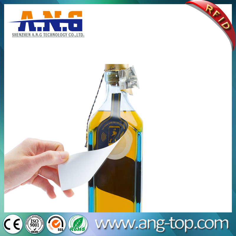 Disposable Free Programming NFC Tags Permanent Adhesive for Bottle