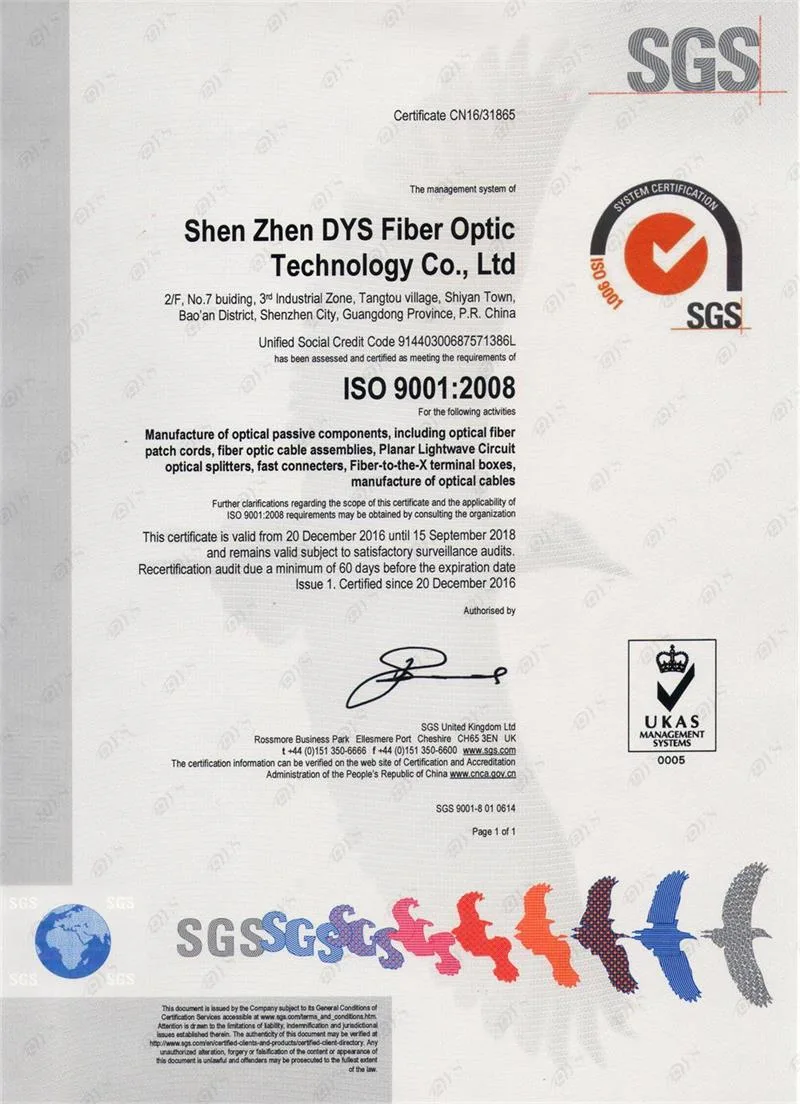 1*16 PLC 3.0mm Diameter ABS Encapsulation Optical Fiber Splitter