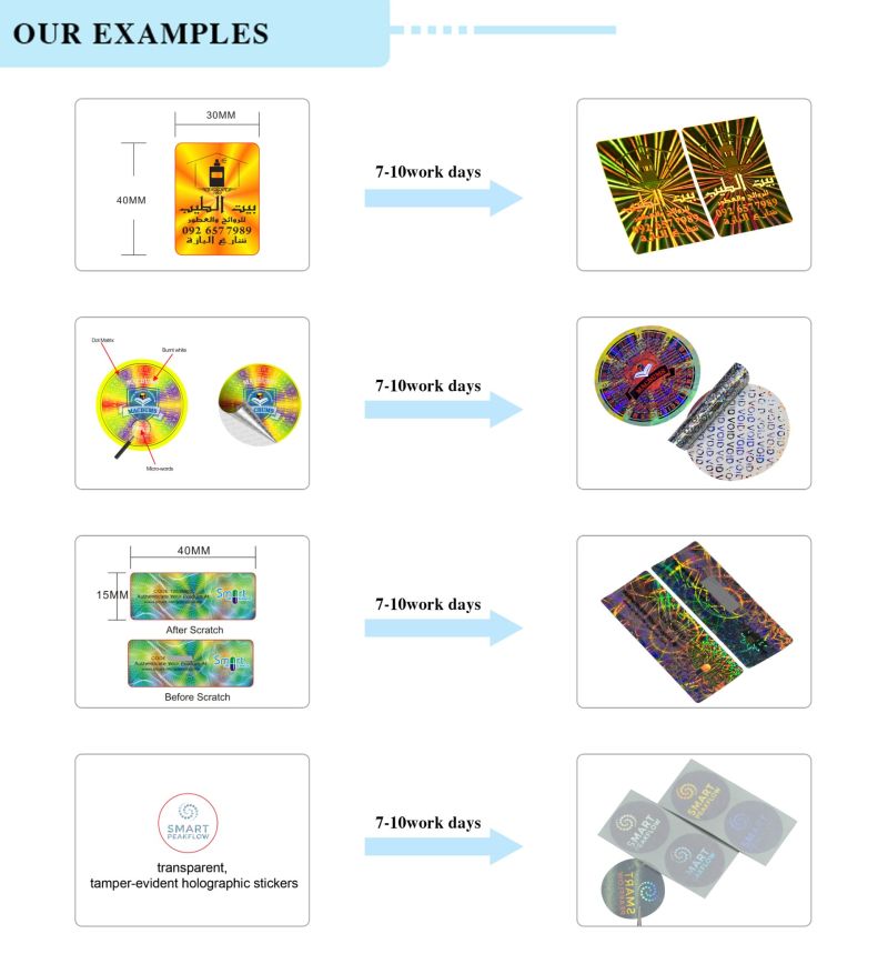 Programmable Small Tag Custom Printing Writable RFID Tags and Stickers