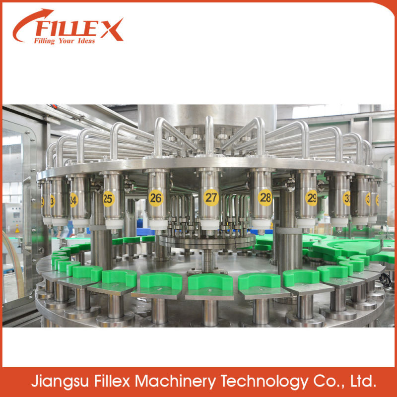 Energy Drink Soda Water Filling Machinery with PLC System