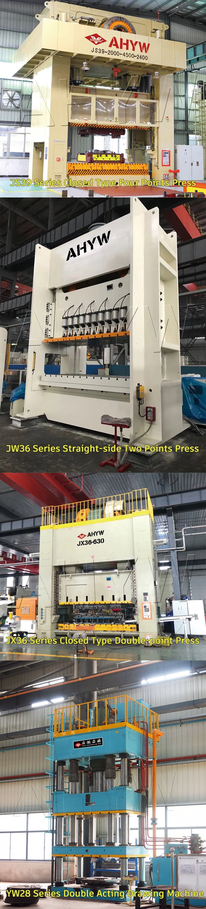 Yw28-200t Double-Movement Deep Drawing Machine