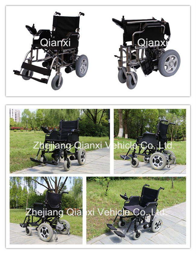 Electric Wheelchair Electric/Manual Power Wheelchairs with Pedal/Electric Wheel Chair with Battery