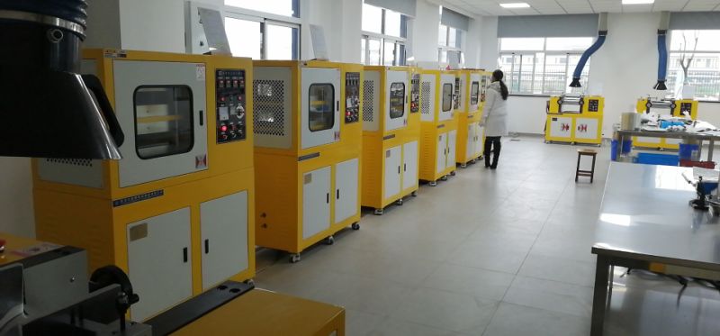 PLC Control Electric Heating Laboratory Roll Mill