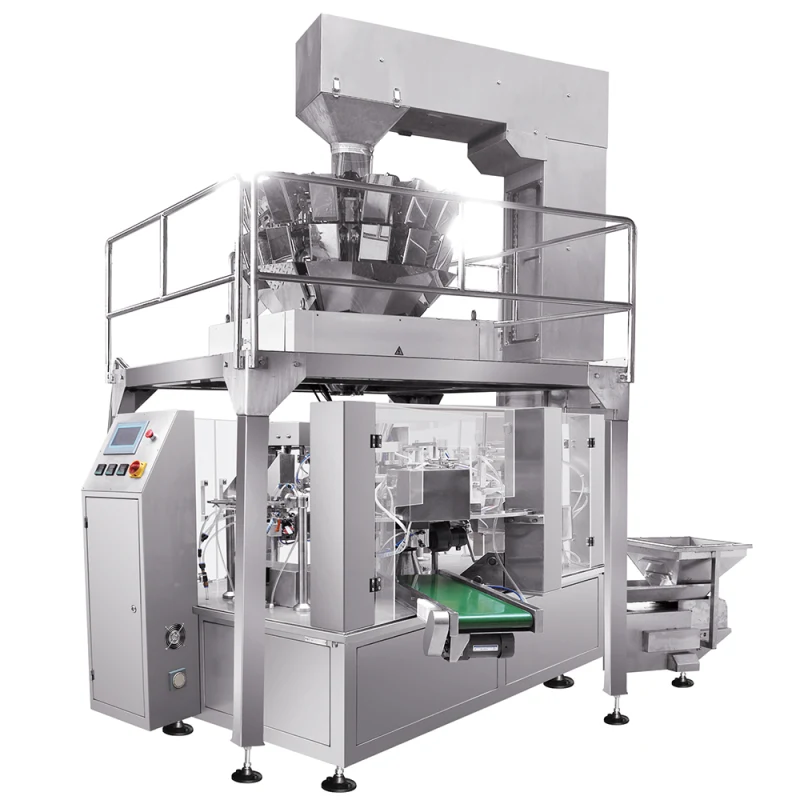 MR8-200RG Automatic Nuts Pouch Packing Machine with Weigher