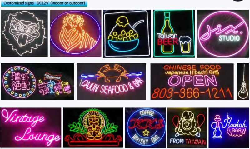 Programmable LED Neon Tubes with RGB Color Changing and IC Controller