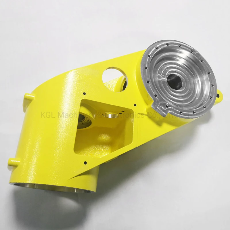 Paint Spraying Aluminum Alloy Al Die Casting with CNC Machining
