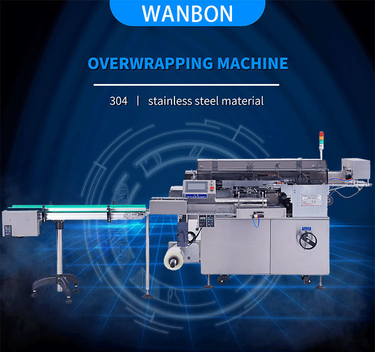 Machine Overwrapping Wrapping Pallet Machine Pallet Wrapping Machine Stretch Film Overwrapping Machine PLC Control Packing Machine