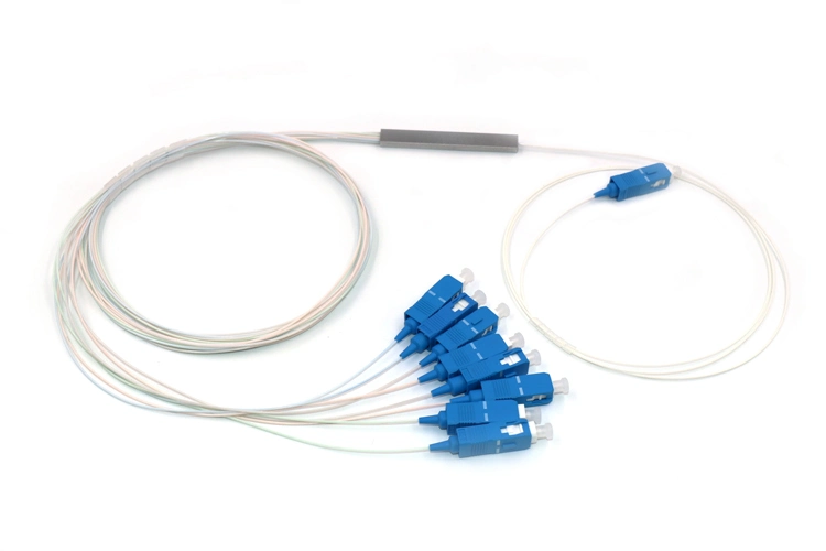 1X8 for Ponblockless PLC Splitter/FTTH/CATV and Communication