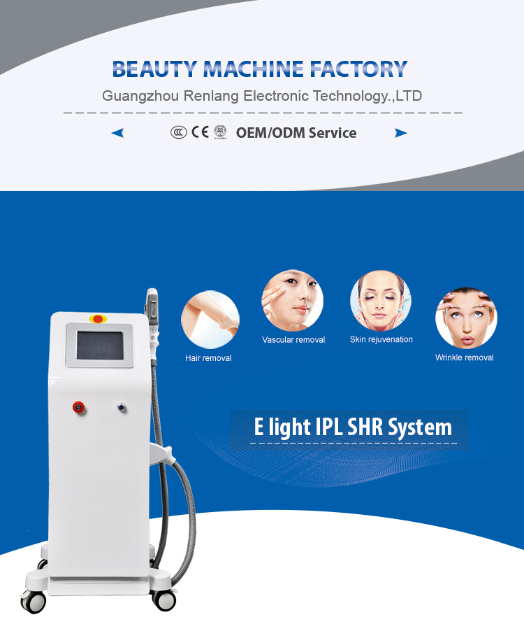 Opt Operating System Painless Hair Removal IPL Shr Hair Removal