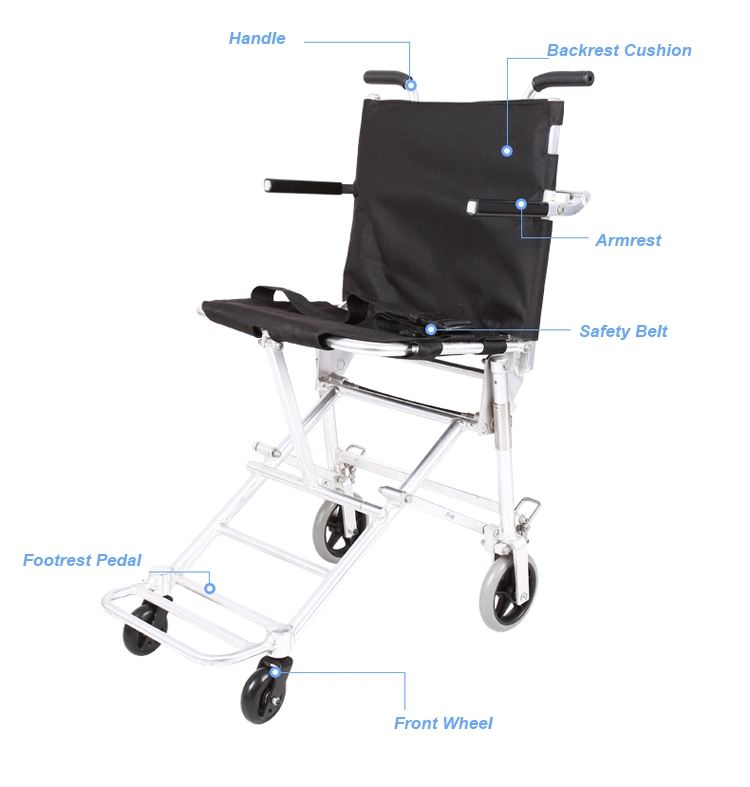 Folding Transport Manual Jbh Wheelchair