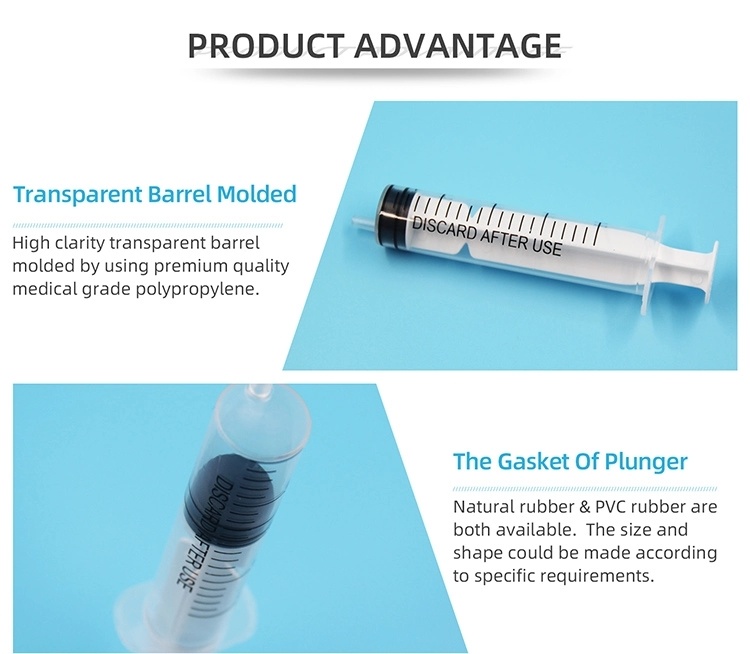 Syringe Needle Syringe Manufacturers Best-Selling Disposable Syringe with Needle From China Manufacturers