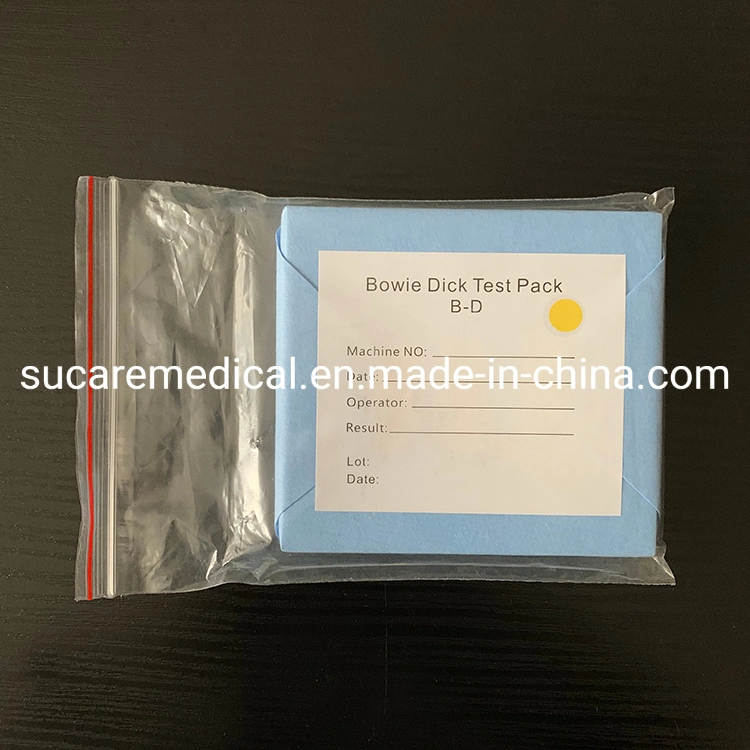 Cssd Chemical Indicator Medical Bowie-Dick Test Packs