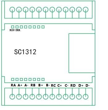PCS1200 PLC 4*Channel Thermal Resistance Input Module programmable logic controller