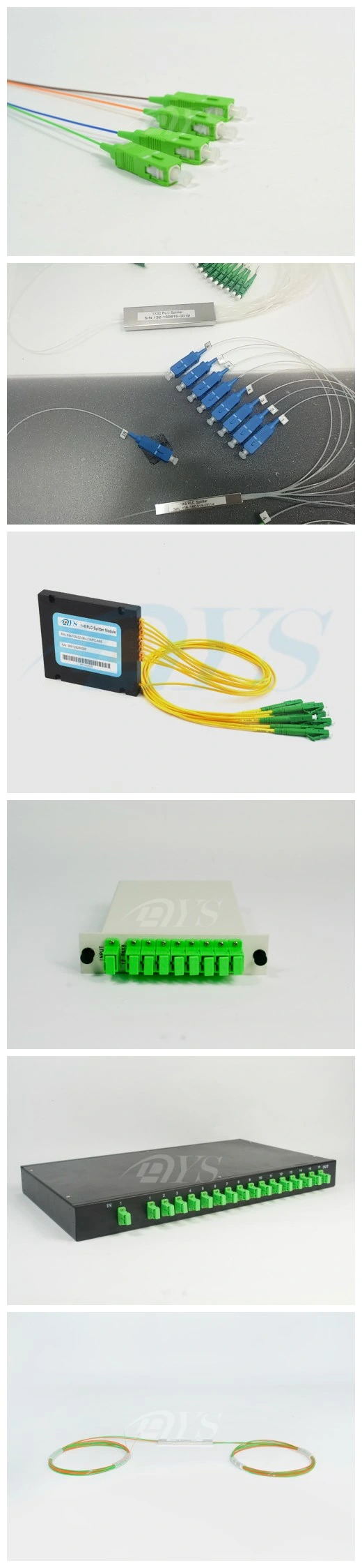 Micro Type 1X8 Fiber PLC Splitter